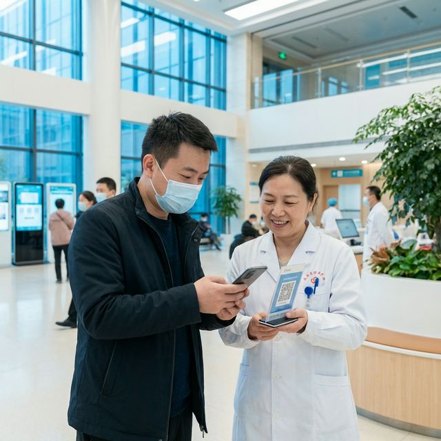 患者扫码添加健康管家